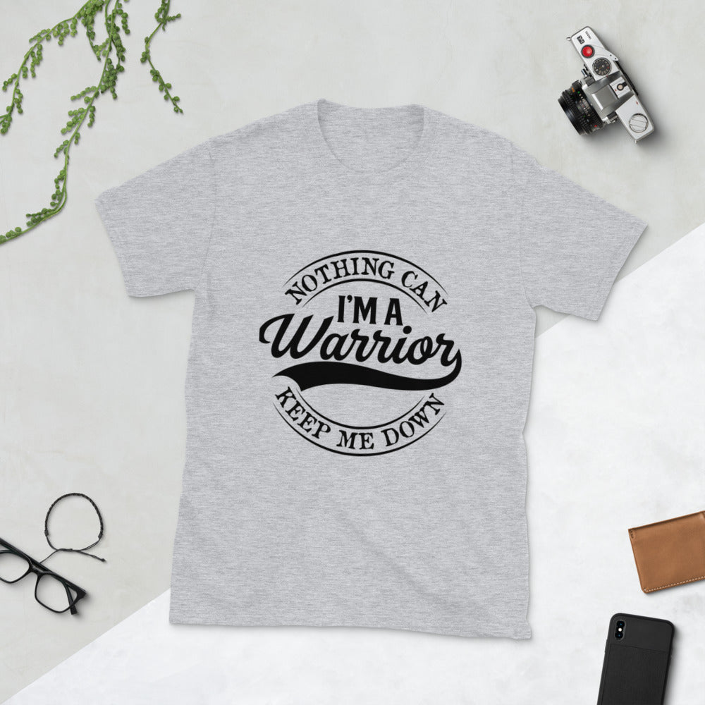 I'm a Warrior Nothing Can Keep Me Down Lion Tee